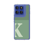 Slim Protection Case［ Original - initial two tone - K green ］