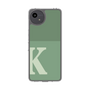 Slim Protection Case［ Original - initial two tone - K green ］