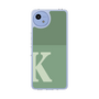 Slim Protection Case［ Original - initial two tone - K green ］