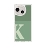 Slim Protection Case［ Original - initial two tone - K green ］