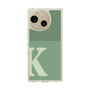 Slim Protection Case［ Original - initial two tone - K green ］