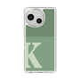 Slim Protection Case［ Original - initial two tone - K green ］