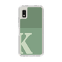 Slim Protection Case［ Original - initial two tone - K green ］