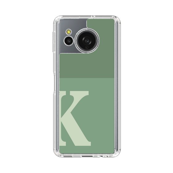 Slim Protection Case［ Original - initial two tone - K green ］