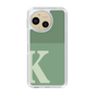 Slim Protection Case［ Original - initial two tone - K green ］