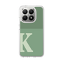 Slim Protection Case［ Original - initial two tone - K green ］