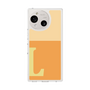Slim Protection Case［ Original - initial two tone - L orange ］