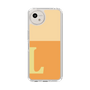 Slim Protection Case［ Original - initial two tone - L orange ］