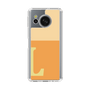 Slim Protection Case［ Original - initial two tone - L orange ］