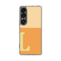 Slim Protection Case［ Original - initial two tone - L orange ］