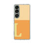 Slim Protection Case［ Original - initial two tone - L orange ］