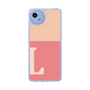 Slim Protection Case［ Original - initial two tone - L pink ］