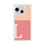 Slim Protection Case［ Original - initial two tone - L pink ］