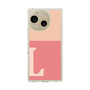 Slim Protection Case［ Original - initial two tone - L pink ］