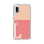 Slim Protection Case［ Original - initial two tone - L pink ］