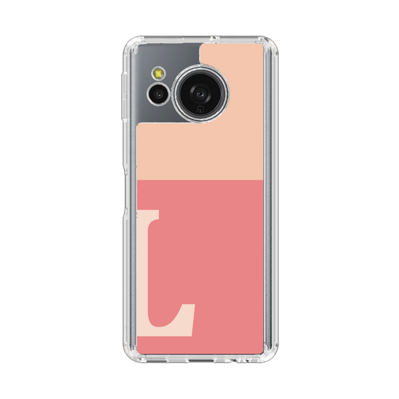 Slim Protection Case［ Original - initial two tone - L pink ］