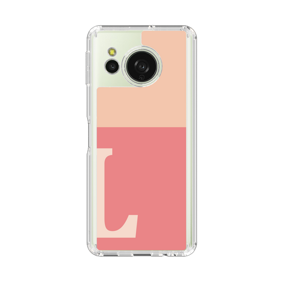 Slim Protection Case［ Original - initial two tone - L pink ］