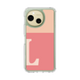 Slim Protection Case［ Original - initial two tone - L pink ］