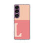 Slim Protection Case［ Original - initial two tone - L pink ］