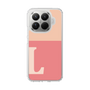 Slim Protection Case［ Original - initial two tone - L pink ］