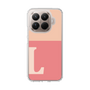 Slim Protection Case［ Original - initial two tone - L pink ］