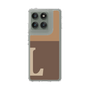 Slim Protection Case［ Original - initial two tone - L brown ］