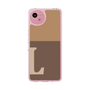 Slim Protection Case［ Original - initial two tone - L brown ］