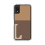Slim Protection Case［ Original - initial two tone - L brown ］