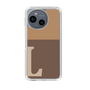 Slim Protection Case［ Original - initial two tone - L brown ］
