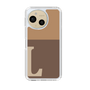 Slim Protection Case［ Original - initial two tone - L brown ］