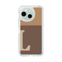Slim Protection Case［ Original - initial two tone - L brown ］