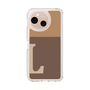 Slim Protection Case［ Original - initial two tone - L brown ］