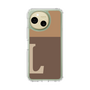 Slim Protection Case［ Original - initial two tone - L brown ］