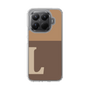 Slim Protection Case［ Original - initial two tone - L brown ］