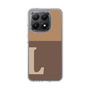 Slim Protection Case［ Original - initial two tone - L brown ］