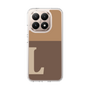 Slim Protection Case［ Original - initial two tone - L brown ］