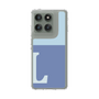 Slim Protection Case［ Original - initial two tone - L blue ］