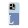 Slim Protection Case［ Original - initial two tone - L blue ］