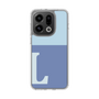 Slim Protection Case［ Original - initial two tone - L blue ］