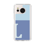 Slim Protection Case［ Original - initial two tone - L blue ］