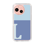 Slim Protection Case［ Original - initial two tone - L blue ］