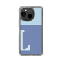 Slim Protection Case［ Original - initial two tone - L blue ］