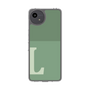 Slim Protection Case［ Original - initial two tone - L green ］