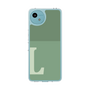 Slim Protection Case［ Original - initial two tone - L green ］