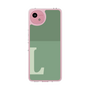Slim Protection Case［ Original - initial two tone - L green ］