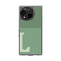 Slim Protection Case［ Original - initial two tone - L green ］