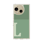 Slim Protection Case［ Original - initial two tone - L green ］