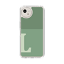 Slim Protection Case［ Original - initial two tone - L green ］