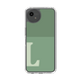 Slim Protection Case［ Original - initial two tone - L green ］
