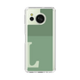 Slim Protection Case［ Original - initial two tone - L green ］